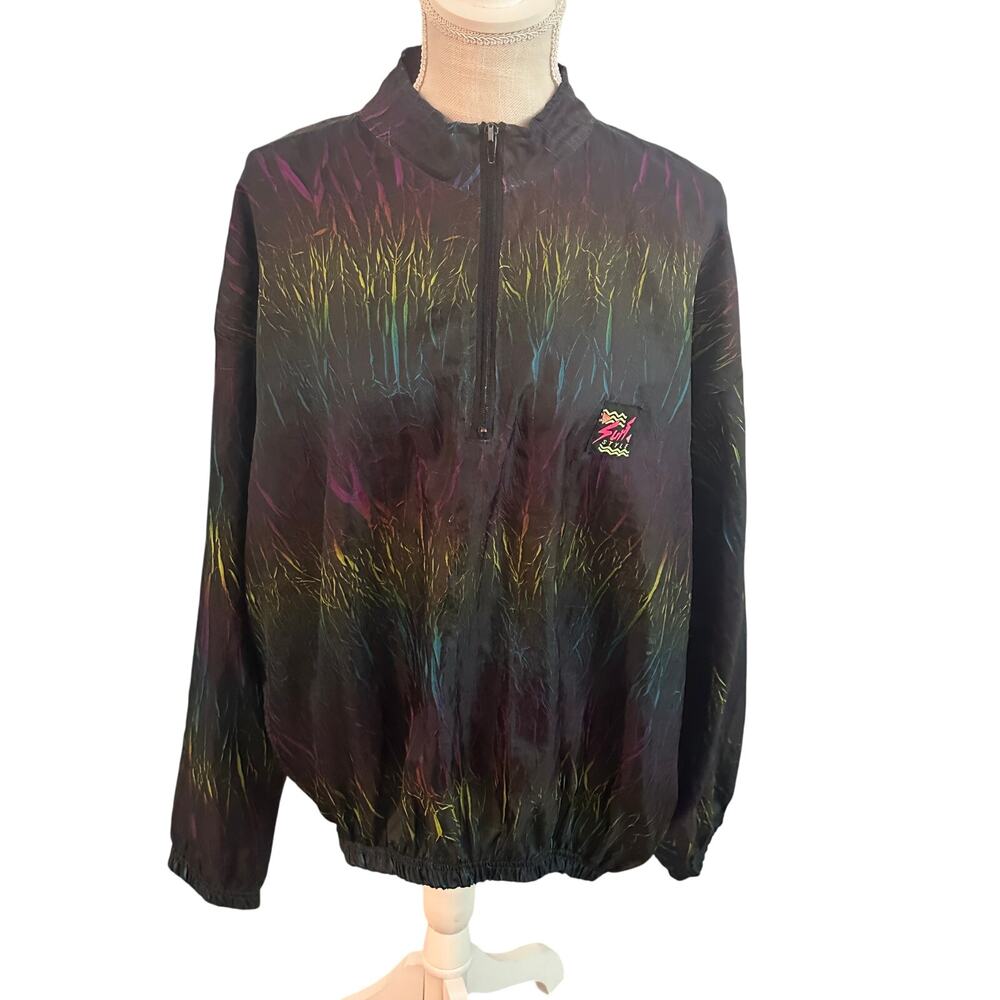 Vintage Surf Style Pullover Jacket One Size
